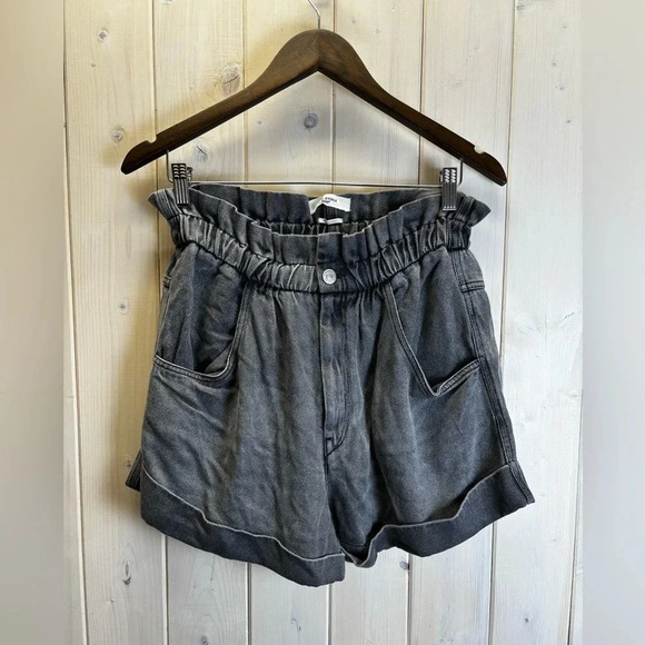 Isabel Marant Titea Shorts Size 4 Quiet Luxury High Rise - Picture 3 of 7